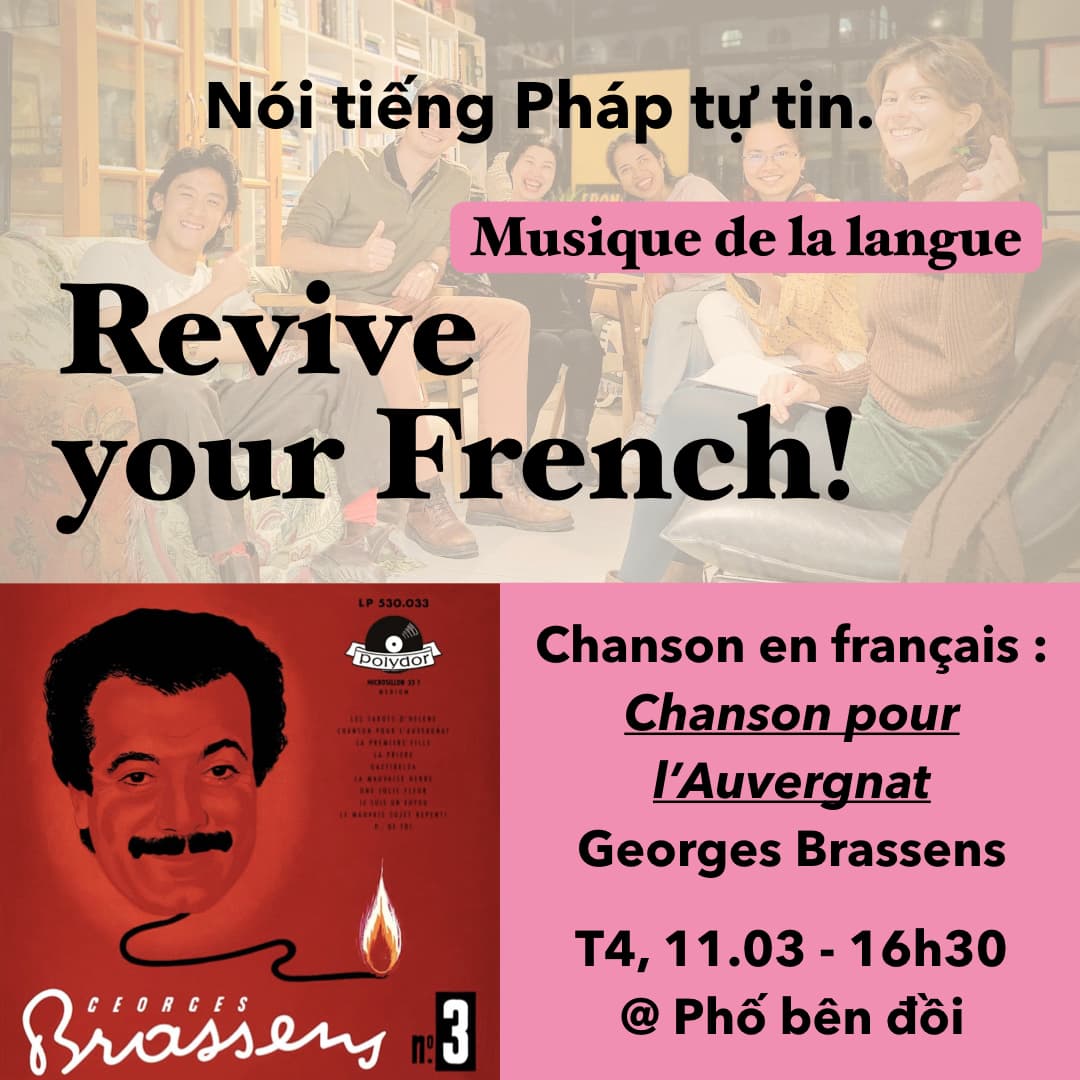 Revive your French Wed Mar 11