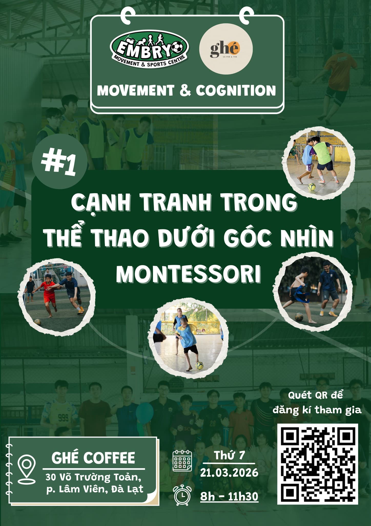 Cạnh tranh trong thể thao dưới góc nhìn Montessori