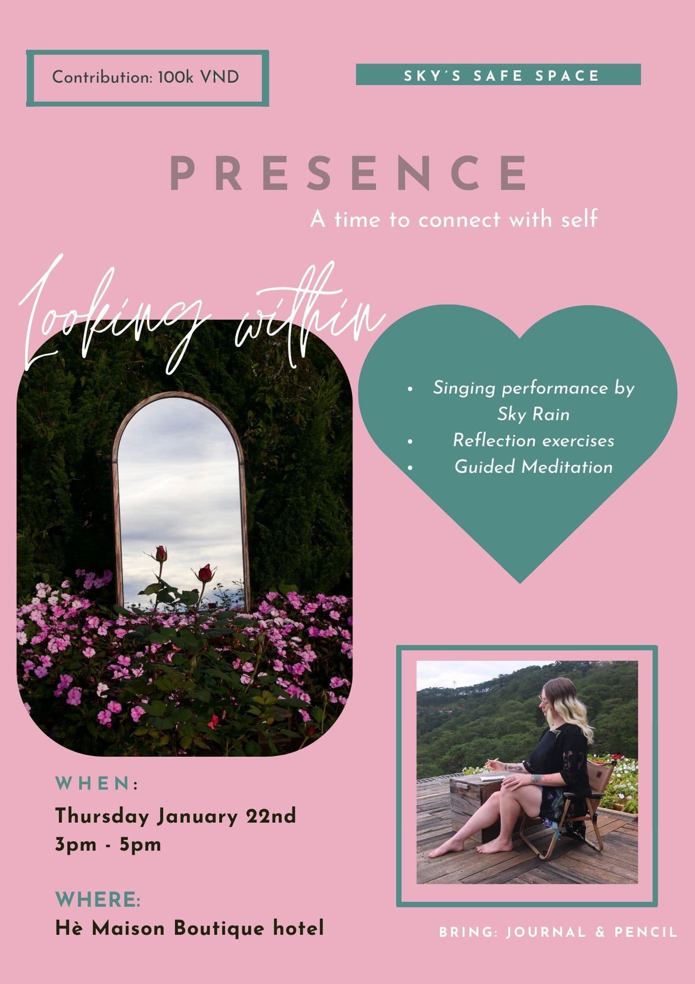 Presence - a time to connect with self