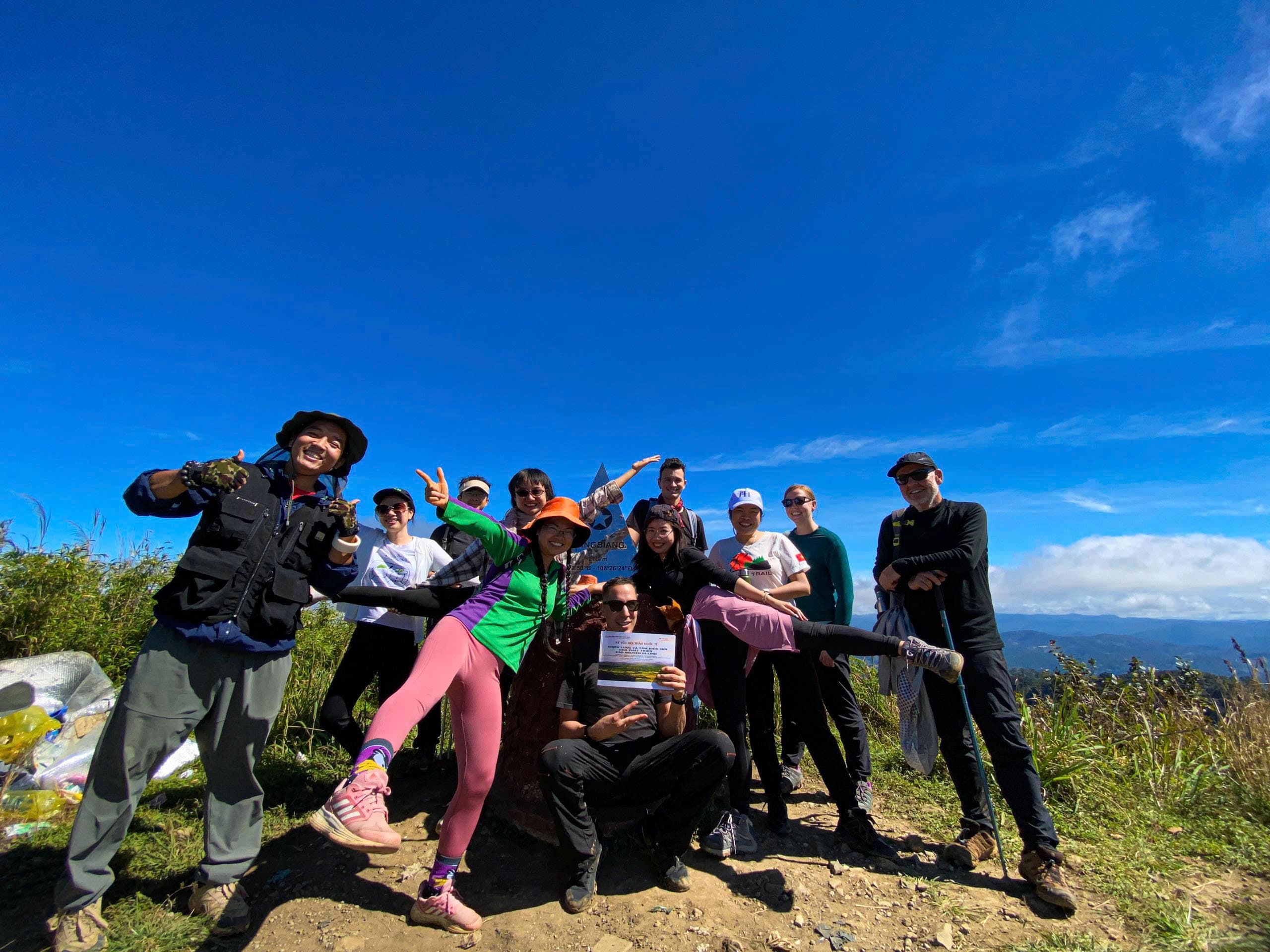 Conquering Langbiang Peak