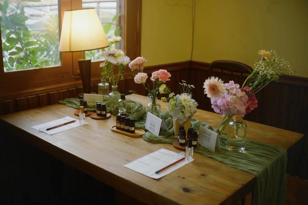 Golden Hour Flowers and Perfume Workshop